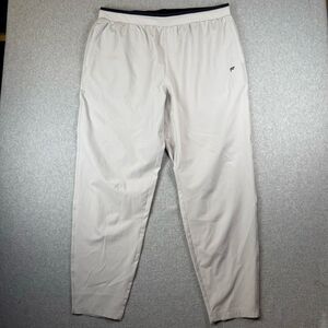 Fabletics Mens Size XXL The Fundamental Light Gray Training Fitness Pants